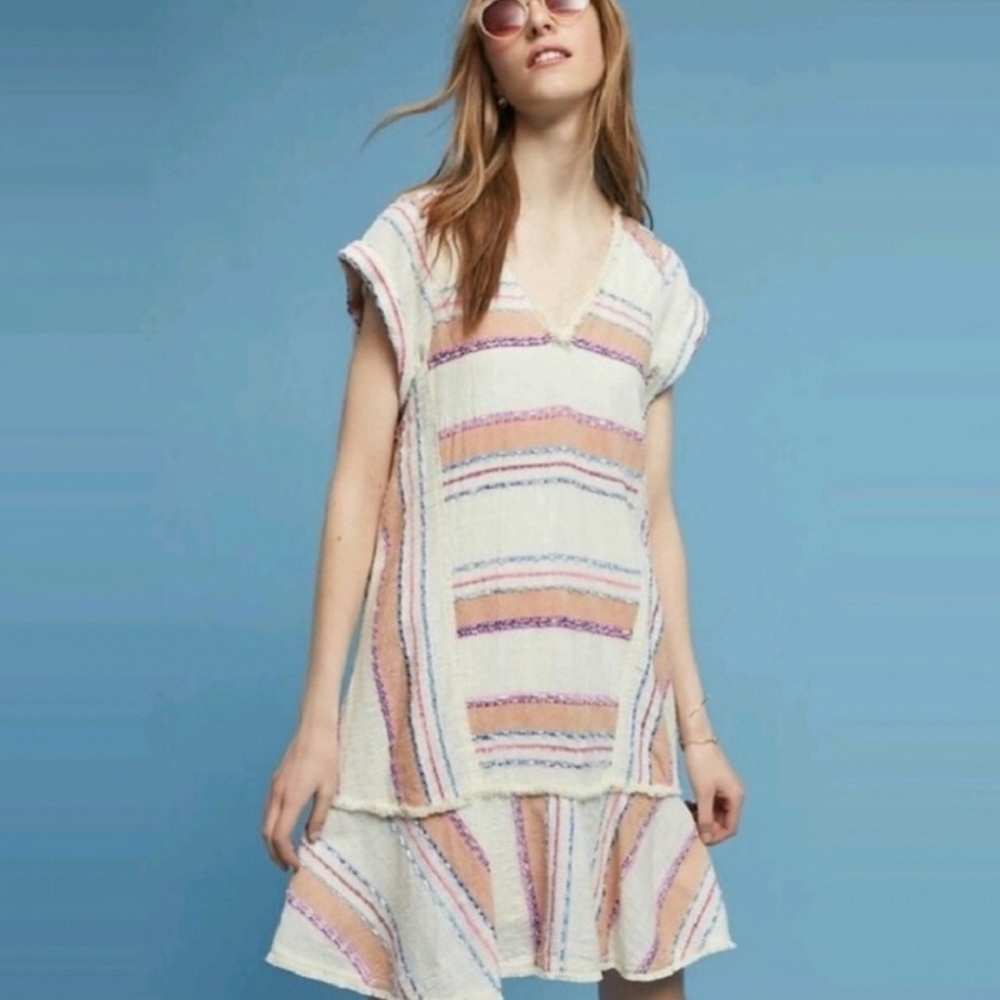 Anthropologie Holding Horses Boho Fringe Dress